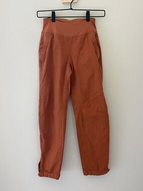 Patagonia Caliza Rock Pant Burnt Orange Organic Hiking Pants Women’s Size 00